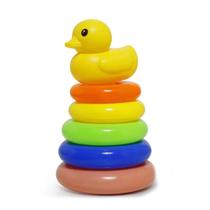 Brinquedos De Empilhamento De Arco-íris Para Aprendizagem Infantil, Conjunto De Torre De
