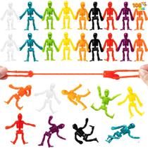 Brinquedos de esqueleto elásticos de Halloween JOYIN 48 peças de 3,8 cm Brinquedos de esqueleto elásticos de Halloween JOYIN 48 peças de 3,8 cm