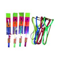 Brinquedos De Foguete LED Para Crianças, Catapulta De Borracha, Helicóptero Com Luz, Diversão Em