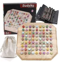 Brinquedos de hóquei brinquedo sudoku educacional inteligente jogo de tabuleiro de madeira brinquedos para brinquedos presentes de natal
