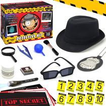 Brinquedos de impressão digital Spy Kit BLOONSY Detective para crianças de 6 a 12 anos
