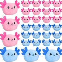 Brinquedos de lembrancinhas de pelúcia Axolotl, 24 peças, presente de Páscoa de 10 cm Brinquedos de lembrancinhas de pelúcia Axolotl, 24 peças, presente de Páscoa de 10 cm