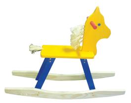 Brinquedos de Madeira - Cavalo de Balanço Cavalo de balanço