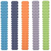 Brinquedos de Mastigar Sensoriais Xtra Tough para Autistas, Kit com 5 Brinquedos para Crianças Mastigadoras Agressivas com TDAH, Autismo, SPD, Bastões de Silicone para Estimulação Oral e Motora para Crianças com Necessidades Especiais
