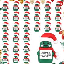 Brinquedos de Natal em conserva Gejoy Mini Rubber, 25 unidades para presentes