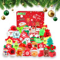 Brinquedos de Natal Squishy VNAMO, 34 unidades para crianças, meninos e meninas