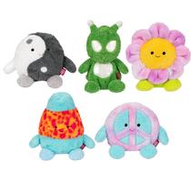 Brinquedos de pelúcia BumBumz RetroBumz 11,43 cm, pacote com 5 itens colecionáveis Brinquedos de pelúcia BumBumz RetroBumz 11,43 cm, pacote com 5 itens colecionáveis
