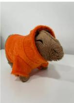 Brinquedos De Pelucia Capivara Adorável Fofa Filó C/ Capuz