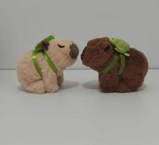 Brinquedos De Pelúcia Capivara Anda e Faz Barulho