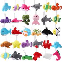 Brinquedos de pelúcia CHAXUNTEN Mini Ocean Animal, pacote com 30 para crianças Brinquedos de pelúcia CHAXUNTEN Mini Ocean Animal, pacote com 30 para crianças