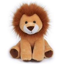 Brinquedos de pelúcia com damasco e cordeiro de pelúcia Brown Roar Lion 23 cm Brinquedos de pelúcia com damasco e cordeiro de pelúcia Brown Roar Lion 23 cm
