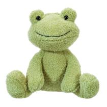 Brinquedos de pelúcia com damasco e cordeiro, sapo de pelúcia, veludo, 21,6 cm, verde Brinquedos de pelúcia com damasco e cordeiro, sapo de pelúcia, veludo, 21,6 cm, verde