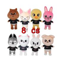 Brinquedos De Pelúcia De Desenho Animado Stray Kids, Bonecos De Personagens Kawaii Para Adultos E