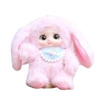 Brinquedos De Pelúcia De Vinil Kawaii De 20cm Com Rosto De Animal Coelho Urso Ovelha Pingente Fofo
