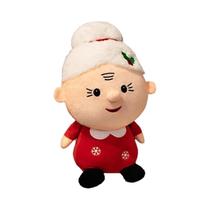 Brinquedos De Pelúcia Fofos De 23cm-50cm Papai Noel Boneco De Neve Rena Vovó Para Bebês Crianças