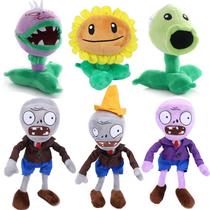 Brinquedos de pelúcia JHESAO Plants vs Zombies PVZ 6 PCS para crianças