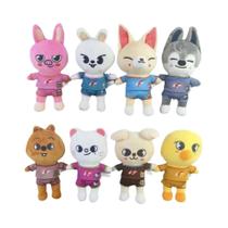 Brinquedos De Pelúcia Kawaii 8 Peças Skzoo Bonecos De Pelúcia De Desenho Animado Fofo Para Presente