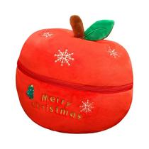 Brinquedos De Pelúcia Macios De Natal: Maçã, Veado, Árvore, Boneco De Neve, Decoração De Sofá,
