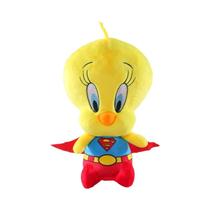 Brinquedos De Pelúcia Superman Tweety Bugs Bunny 20cm Edição Limitada Warner Bros 100º Aniversário
