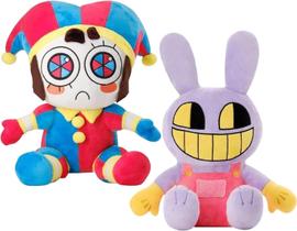 Brinquedos de pelúcia XUDOWEUK The Amazing Digital Circus 30 cm 2 unidades