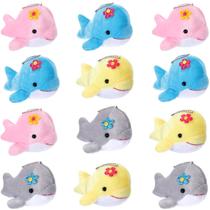 Brinquedos de pelúcia Zomiboo Dolphin Stuffed Animals, 12 unidades para crianças Brinquedos de pelúcia Zomiboo Dolphin Stuffed Animals, 12 unidades para crianças