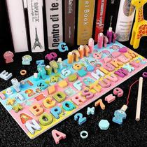 Brinquedos de pesca brinquedos de madeira educação infantil bloco de construção digital brinquedo ocupado brinquedos matemáticos Brinquedos de pesca brinquedos de madeira educação infantil bloco de construção digital brinquedo ocupado brinquedos matemáticos