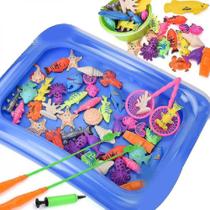 Brinquedos de pesca jogo de brinquedos de piscina de pesca magnética para crianças style3 Brinquedos de pesca jogo de brinquedos de piscina de pesca magnética para crianças style3