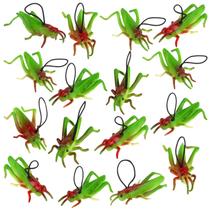 Brinquedos de plástico Grasshoppers Mukum, 16 unidades para crianças, bonecos de insetos