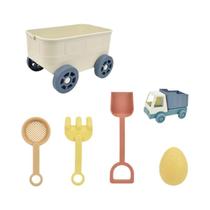 Brinquedos De Praia Para Crianças Com Caminhão, Carro, Pá E Rake, Cozinha De Brincar Para Meninos