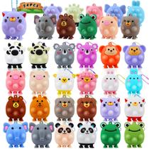 Brinquedos de Sucção para Crianças - 24 Unidades - Fidget Toys com Desenhos de Animais