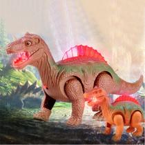Brinquedos dinossauro poderosos para caminhar elétrica modelo de animais brinquedos para crianças