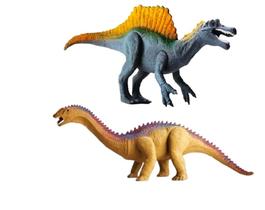 Brinquedos Dinossauros Pescoçudo e Espinossauro - Diversão garantida