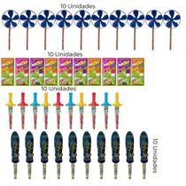 Brinquedos Divertidos com Bala Lembrancinha Mimos Sacolinha Brinquedos Divertidos com Bala Lembrancinha Mimos Sacolinha