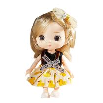 Brinquedos DIY Mini Fashion Doll móveis de 16 cm com conjunt Brinquedos DIY Mini Fashion Doll móveis de 16 cm com conjunt