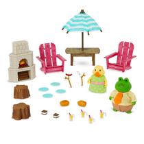 Brinquedos e móveis de quintal Playhouse Lil Woodzeez com fogueira