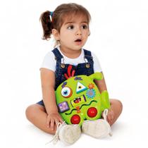 Brinquedos Educativo para bebes Interativo Baby Monster Humor Infantil - Mercotoys