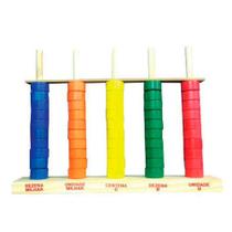 Brinquedos Educativos Ábaco Aberto 50 Argolas Brinquedos Educativos Ábaco Aberto 50 Argolas