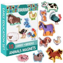 Brinquedos educativos Animal Magdum Large Farm para crianças