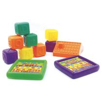 Brinquedos Educativos Bloco Montar Abc Pica Pau Brinquedos