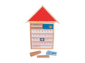Brinquedos Educativos - Casinha Calendário 805 X 610 X 20mm Brinquedos Educativos - Casinha Calendário 805 X 610 X 20mm