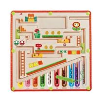 Brinquedos Educativos De Labirinto De Números Coloridos Montessori Para Crianças, Treinamento De Brinquedos Educativos De Labirinto De Números Coloridos Montessori Para Crianças, Treinamento De