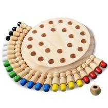 Brinquedos educativos de madeira Montessori Learning Color para crianças Brinquedos educativos de madeira Montessori Learning Color para crianças