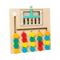 Brinquedos Educativos De Madeira Montessori Para Crianças Jogo De Correspondência Cognitiva