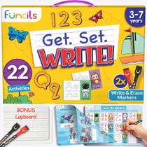 Brinquedos educativos Funcils Learn to Write para crianças de 3 a 6 anos