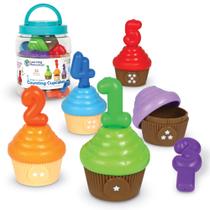 Brinquedos Educativos para Contar - Cupcakes de Aniversário