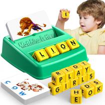 Brinquedos educativos para crianças de 3 a 5 anos para crianças de 2 a 4 anos Jogos de cartas combinando para 3-5 Brinquedos Montessori para crianças Brinquedo para crianças de 2 a 4 a 6 anos de aniversário, Halloween, Natal e Páscoa, presentes de Páscoa para crianças de 3 a 5 anos