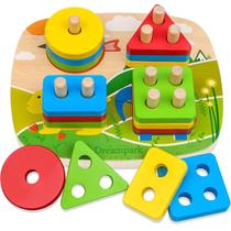 Brinquedos educativos para crianças Montessori Dreampark Shape Sorter