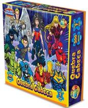 Brinquedos Educativos Quebra Cabeça 300 peças Liga dos Defensores