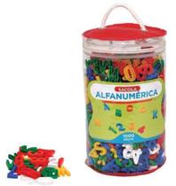 Brinquedos Educativos - Sacola Alfanumérica 1000 Peças - Sonho de criança