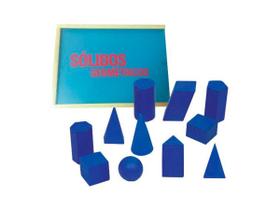 Brinquedos Educativos - Sólidos Geométricos 11 Peças